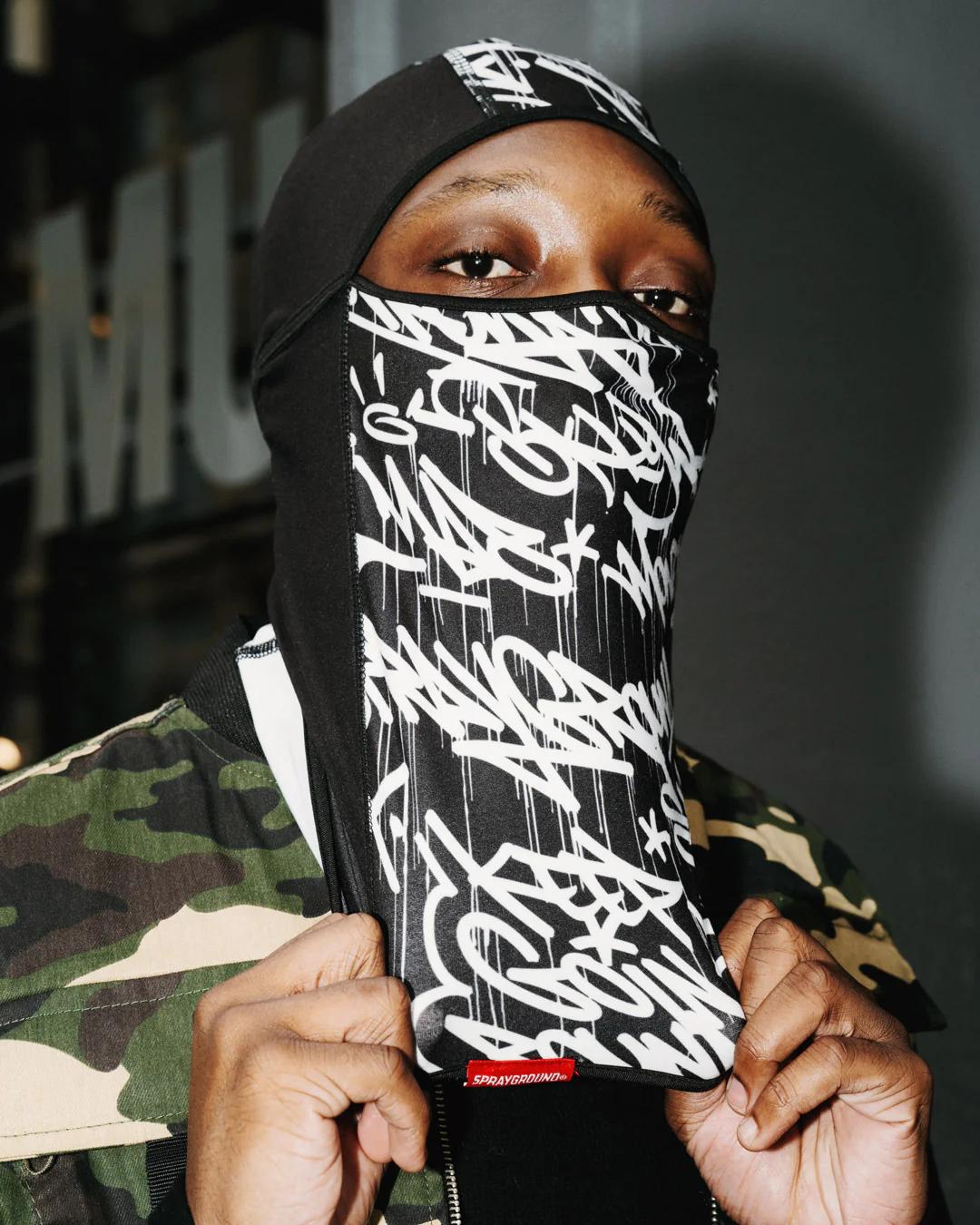 MIDNIGHT DESIGNER SKI MASK | Sprayground Exclusive