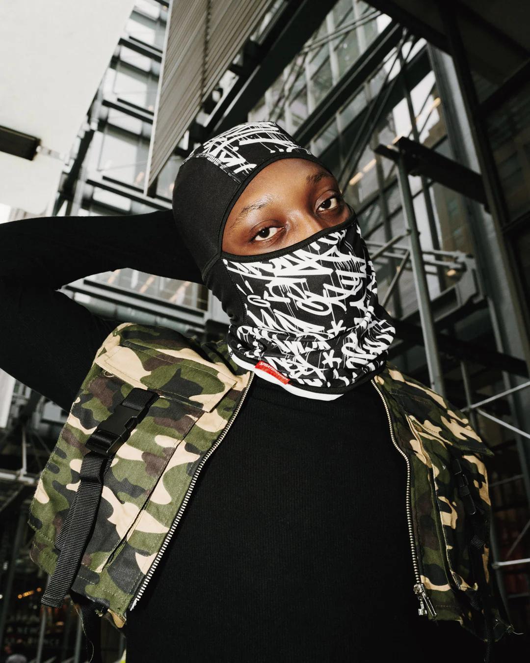 MIDNIGHT DESIGNER SKI MASK | Sprayground Exclusive