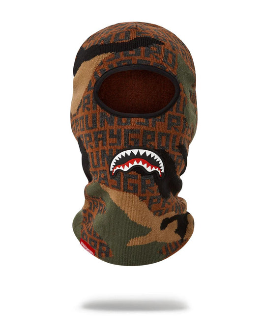 CAMO INFINITI SKI MASK | Sprayground Exclusive