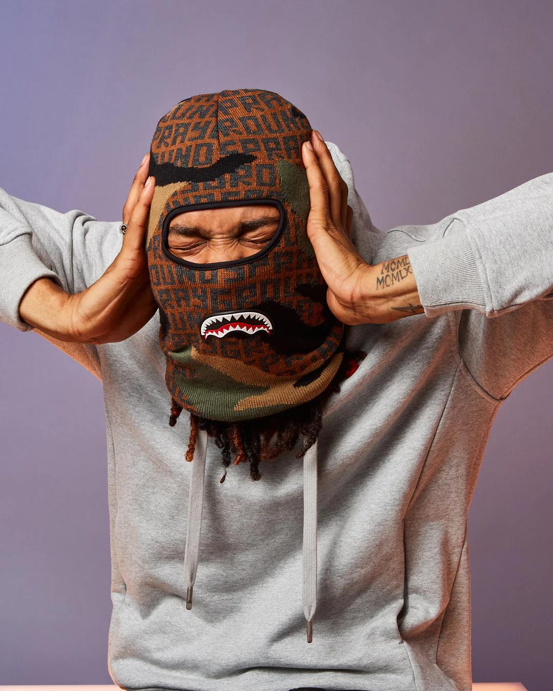 CAMO INFINITI SKI MASK | Sprayground Exclusive