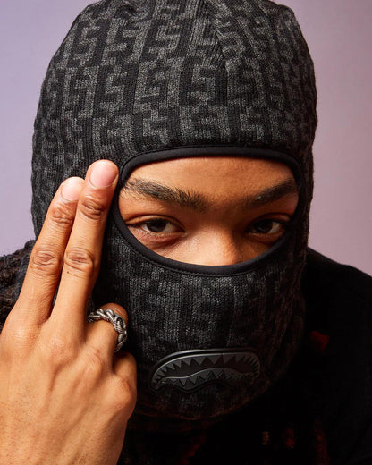 CASHIN CHECKS SKI MASK (GRAY) | Sprayground Signature