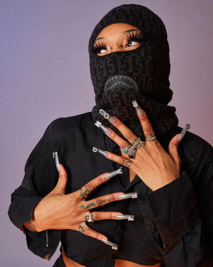 CASHIN CHECKS SKI MASK (GRAY) | Sprayground Signature