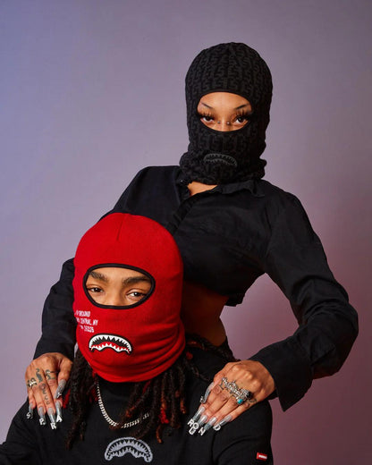 CASHIN CHECKS SKI MASK (GRAY) | Sprayground Signature