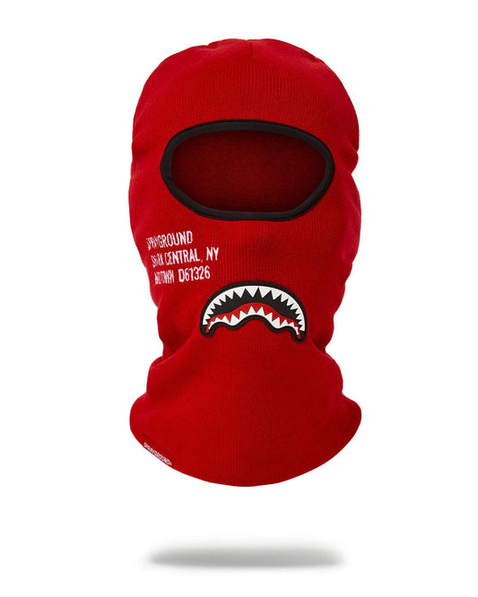 SHARK CENTRAL SKI MASK (RED) | Sprayground Classic