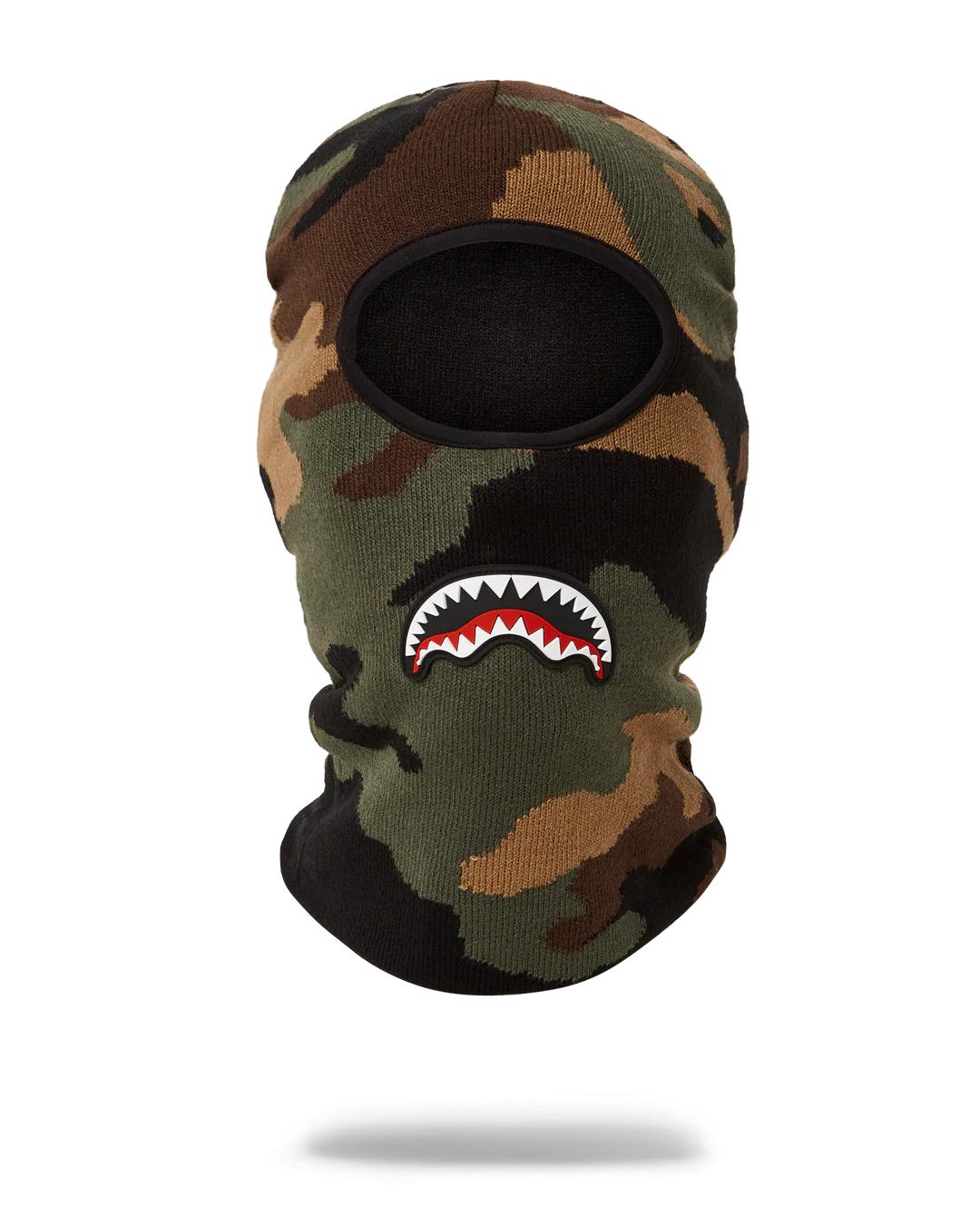 CAMO SHARK SKI MASK | Sprayground Everyday