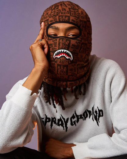 FRENZY SHARK SKI MASK | Sprayground Value