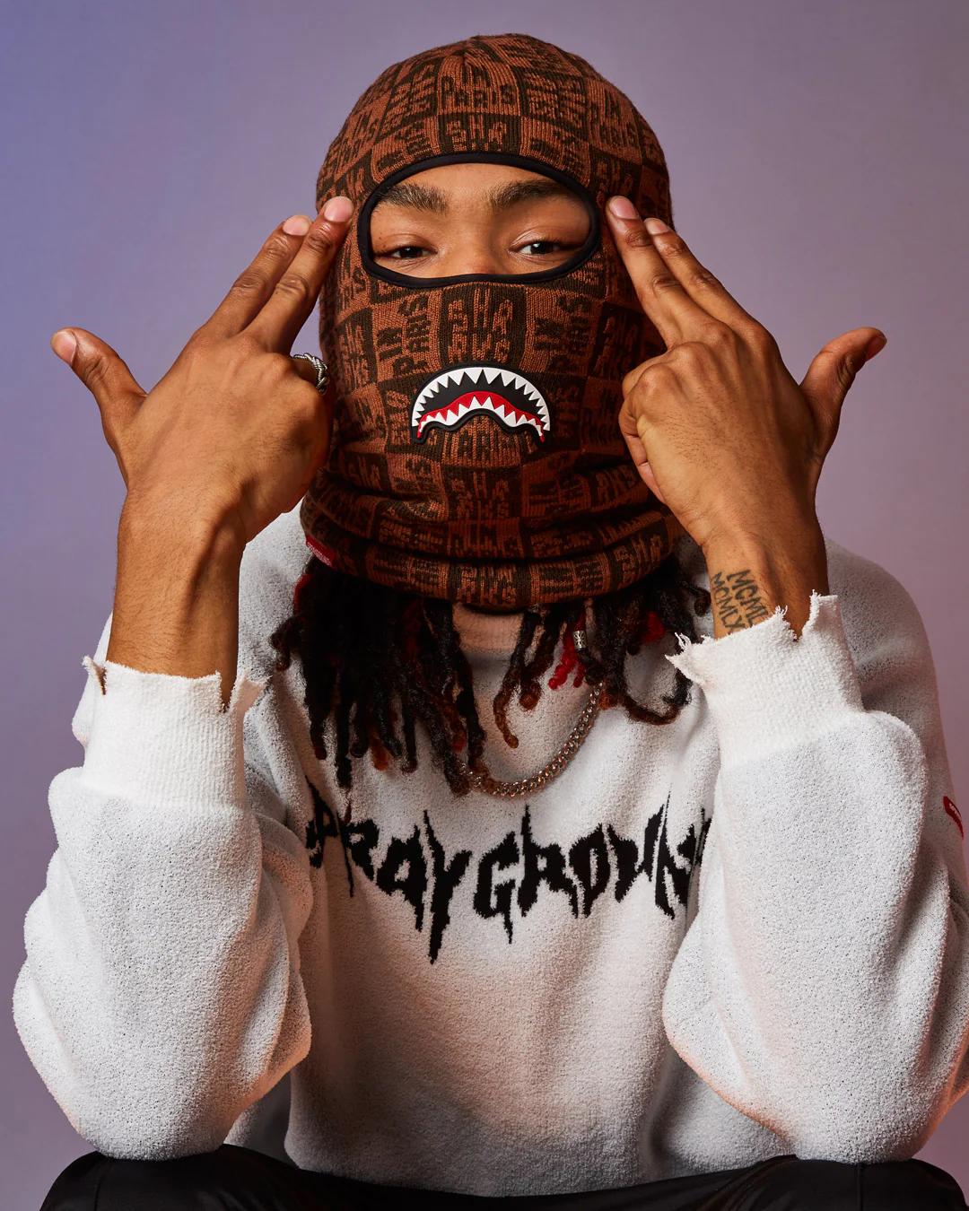 FRENZY SHARK SKI MASK | Sprayground Value