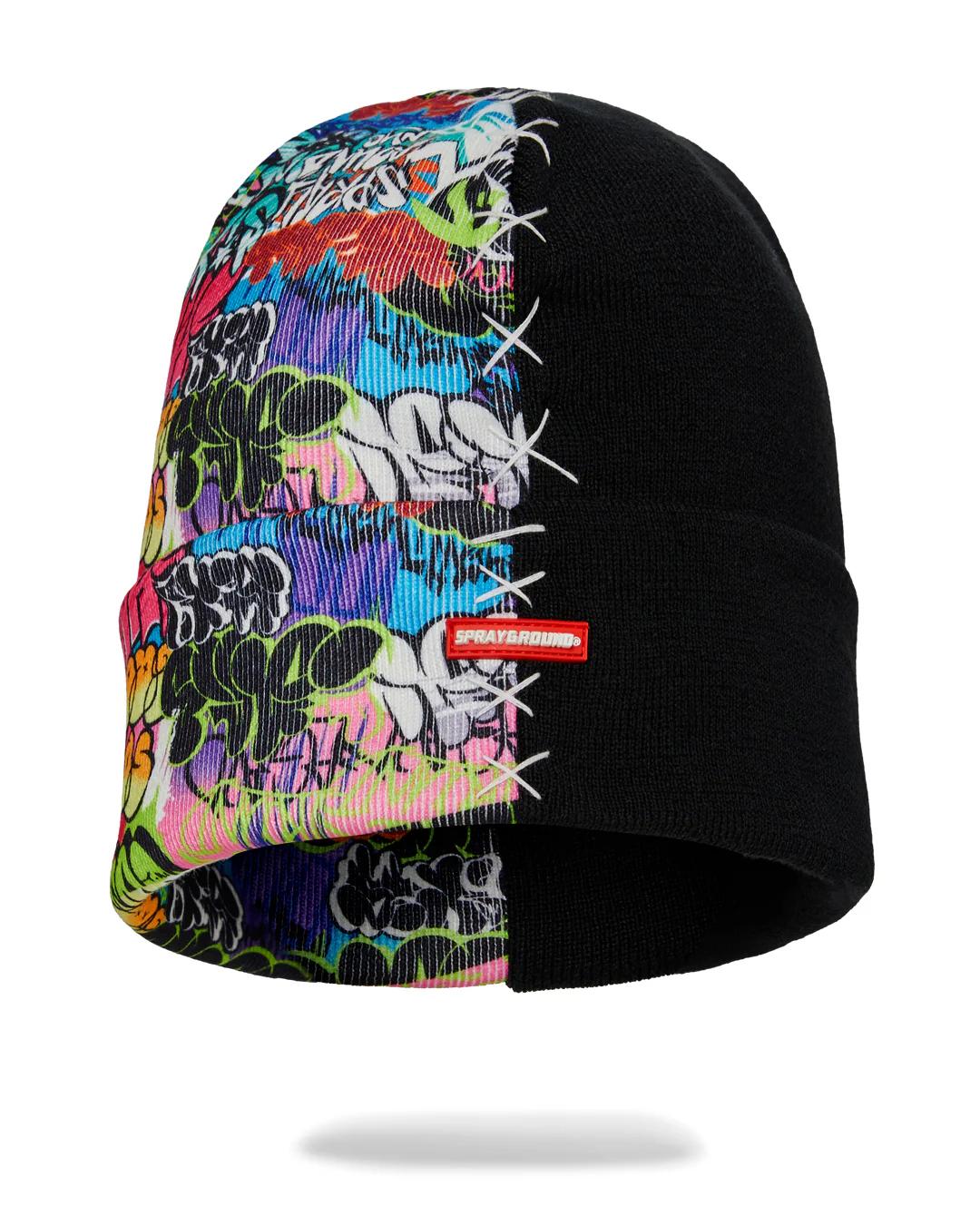 SPLIT GRAFF BEANIE | Sprayground Recommended