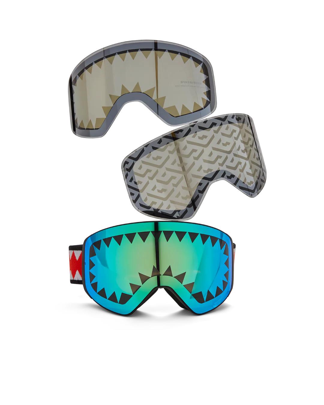 SKY HIGH SEEKERS ARCTIC SKI GOGGLES (3 INTERCHANGEABLE LENSES) | Sprayground Best Seller