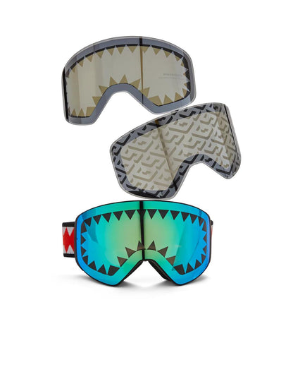 SKY HIGH SEEKERS ARCTIC SKI GOGGLES (3 INTERCHANGEABLE LENSES) | Sprayground Best Seller