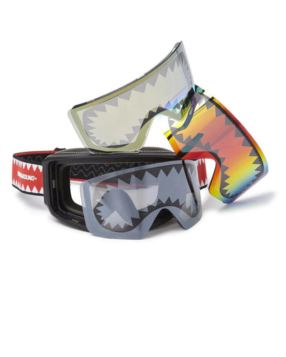 SPRAYGROUND SHARK GOGGLES WITH 3 INTERCHANGEABLE LENS | Sprayground Recommended