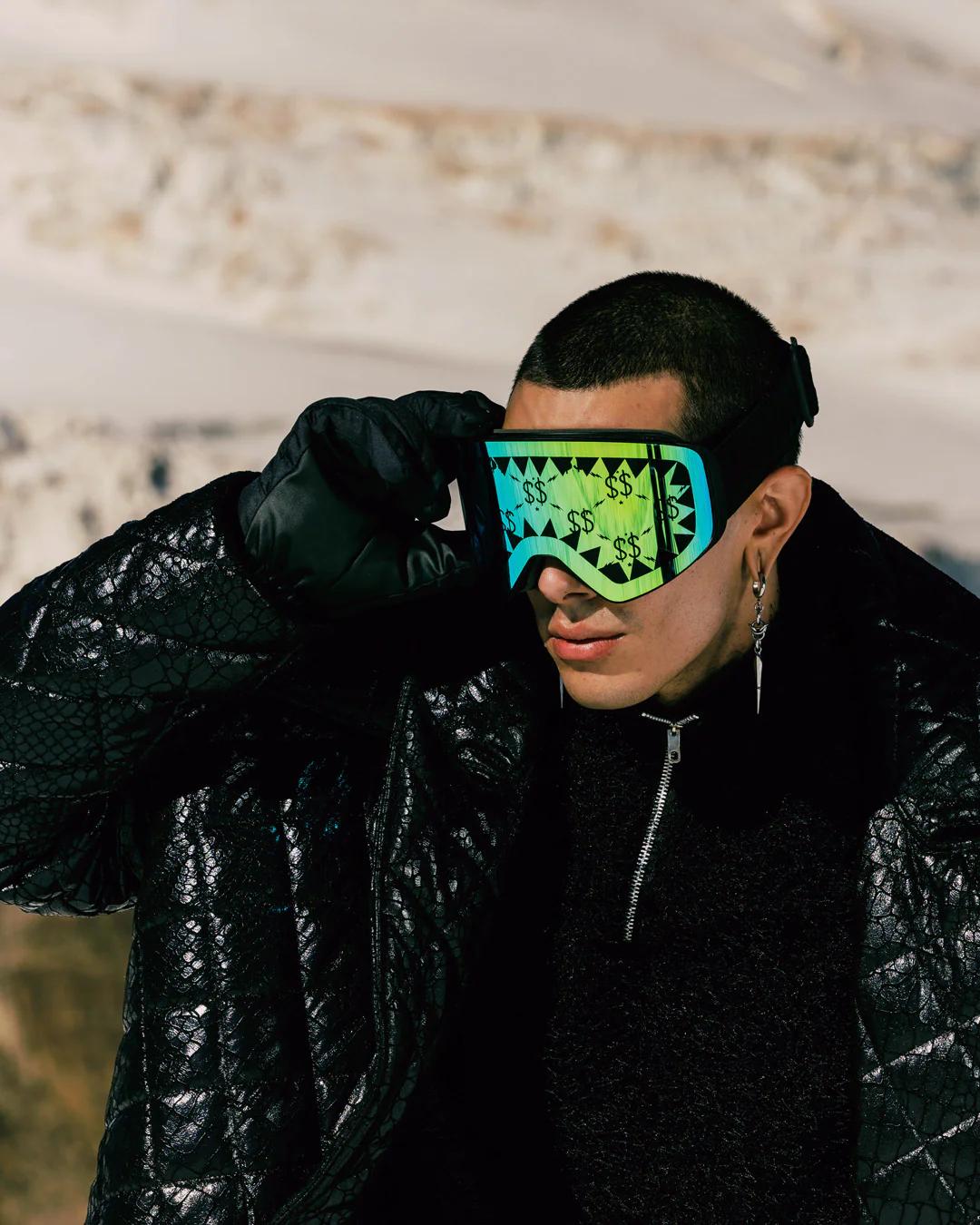 THE STREET MOUNTAIN SKI GOGGLES (INTERCHANGEABLE 3 LENSES) | Sprayground Exclusive