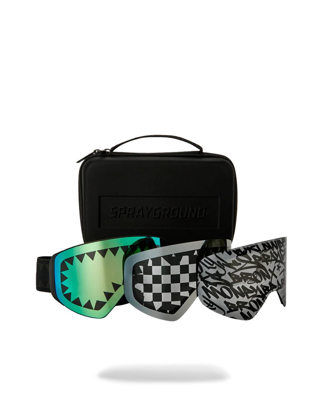 THE STREET MOUNTAIN SKI GOGGLES (INTERCHANGEABLE 3 LENSES) | Sprayground Exclusive