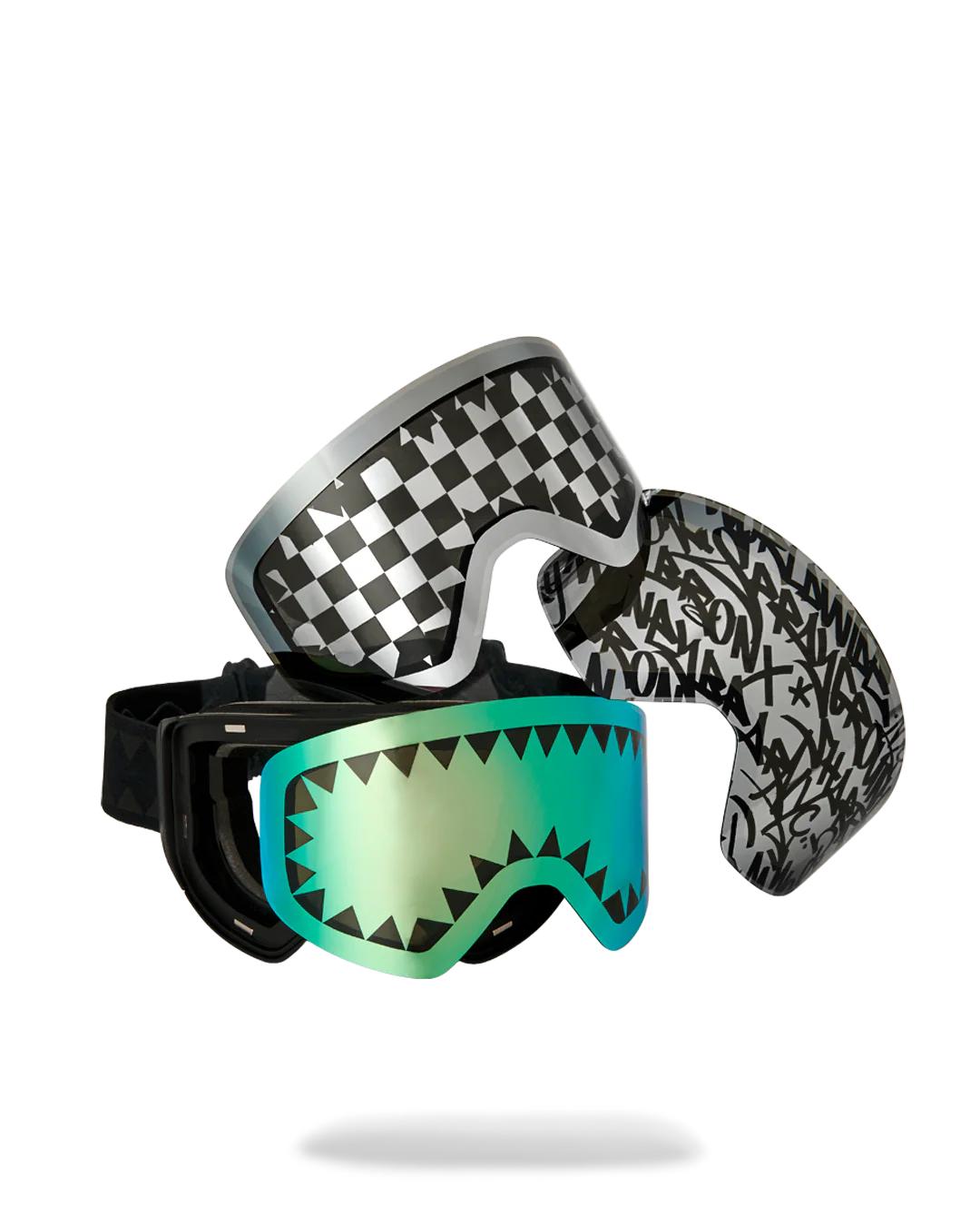 THE STREET MOUNTAIN SKI GOGGLES (INTERCHANGEABLE 3 LENSES) | Sprayground Exclusive