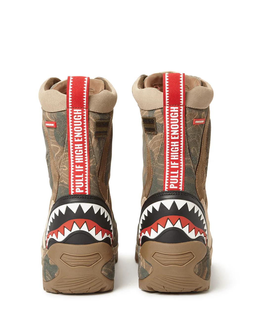CAMO TERRAIN FUERZA COBRA PARATROOPER BOOTS - MADE IN COLOMBIA NUMBERE | Sprayground Signature