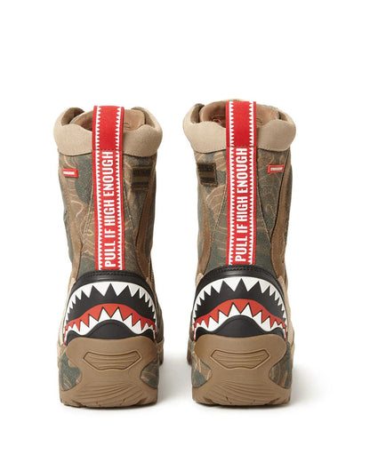 CAMO TERRAIN FUERZA COBRA PARATROOPER BOOTS - MADE IN COLOMBIA NUMBERE | Sprayground Signature