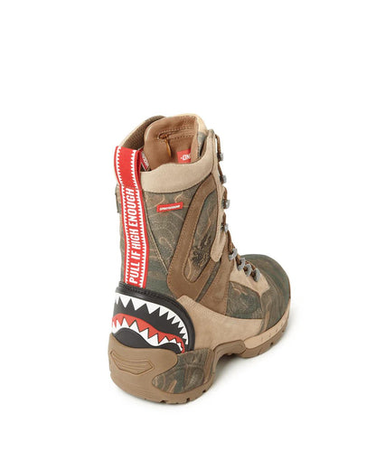 CAMO TERRAIN FUERZA COBRA PARATROOPER BOOTS - MADE IN COLOMBIA NUMBERE | Sprayground Signature