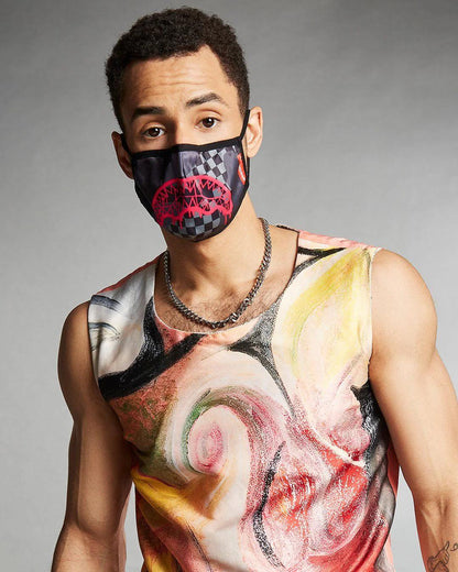 3AM PINK DRIP FACE MASK | Sprayground Featured