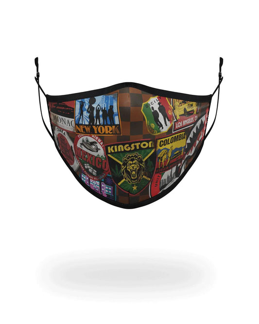 GLOBAL MOGUL FACE MASK | Sprayground Exclusive