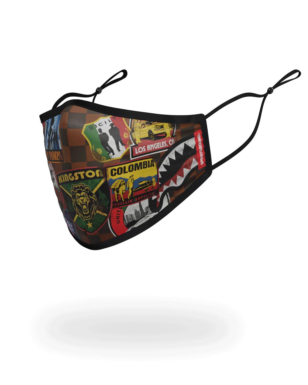 GLOBAL MOGUL FACE MASK | Sprayground Exclusive