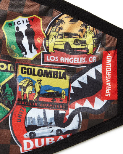 GLOBAL MOGUL FACE MASK | Sprayground Exclusive