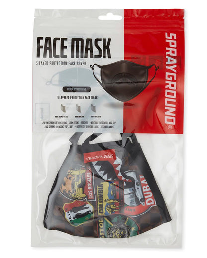 GLOBAL MOGUL FACE MASK | Sprayground Exclusive