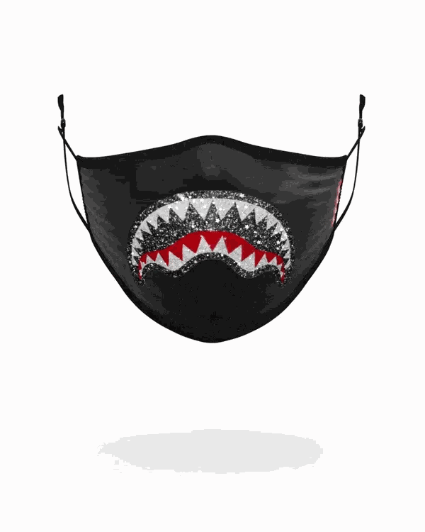 CLEARCUT FACE MASK (BLACK) | Sprayground Signature
