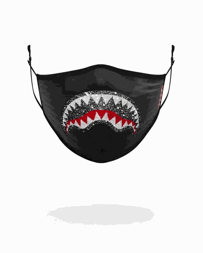 CLEARCUT FACE MASK (BLACK) | Sprayground Signature