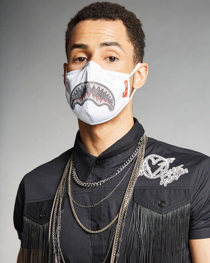 CLEARCUT FACE MASK (WHITE) | Sprayground Classic