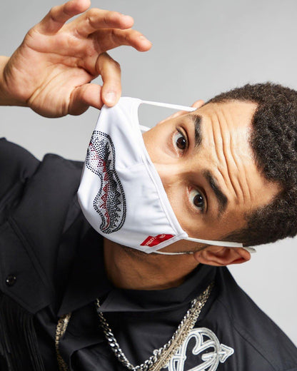 CLEARCUT FACE MASK (WHITE) | Sprayground Classic