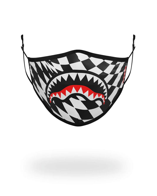 TRIPPY CHECK FACE MASK | Sprayground Essential