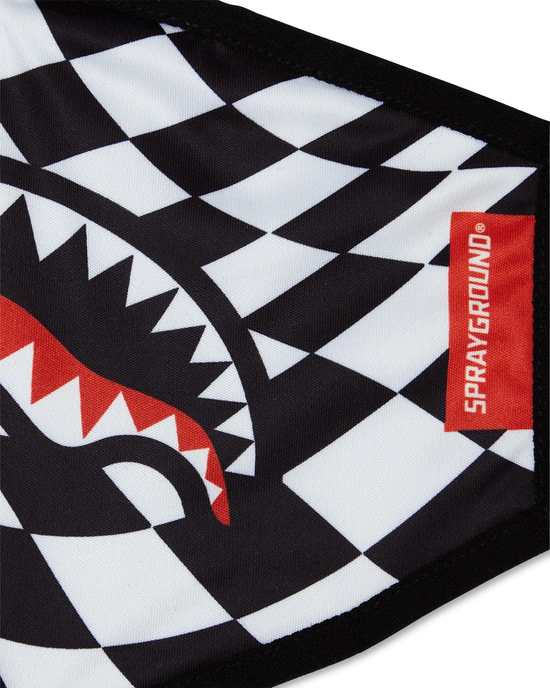 TRIPPY CHECK FACE MASK | Sprayground Essential