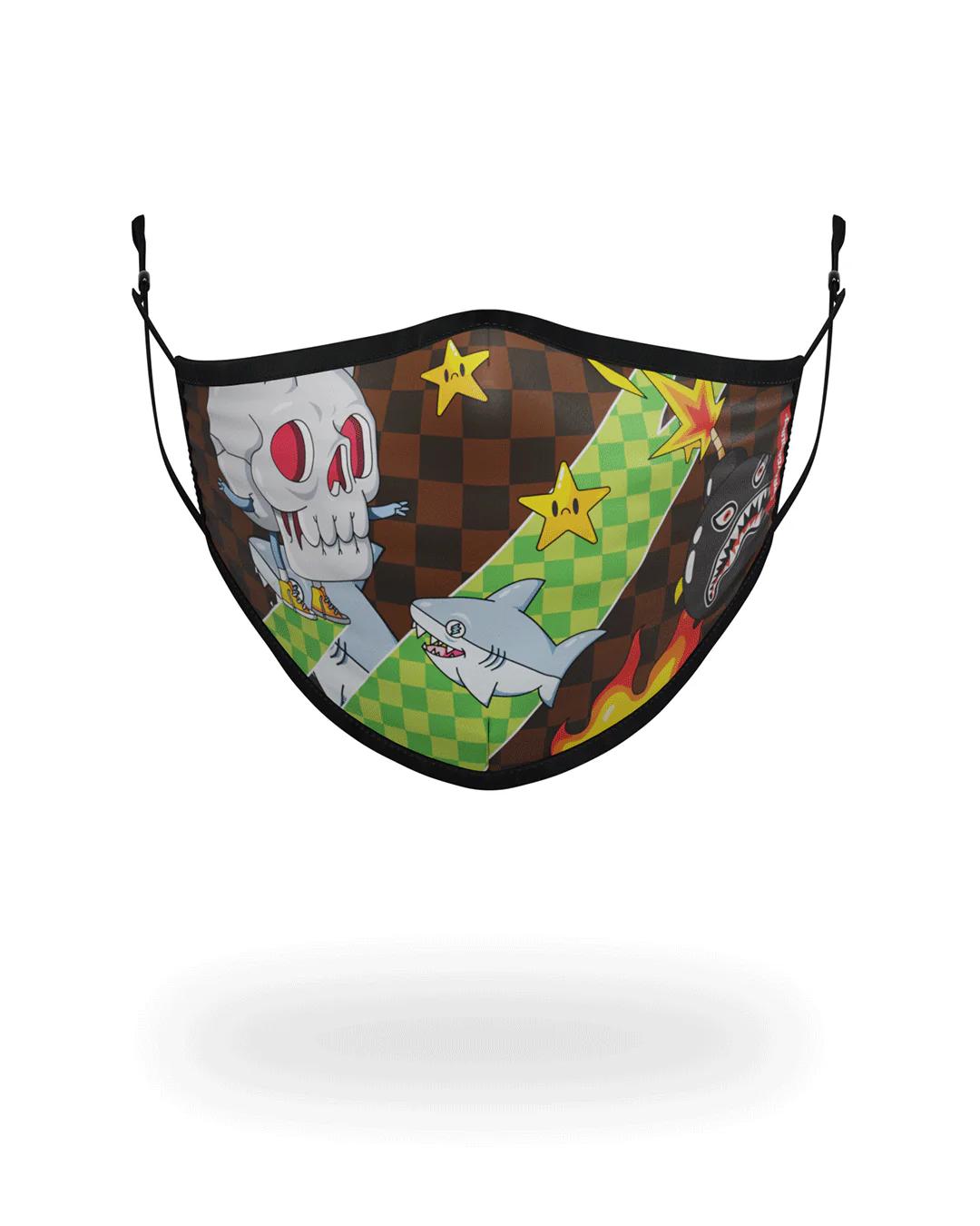 WTF THUNDER SHARK FACE MASK | Sprayground Great Value