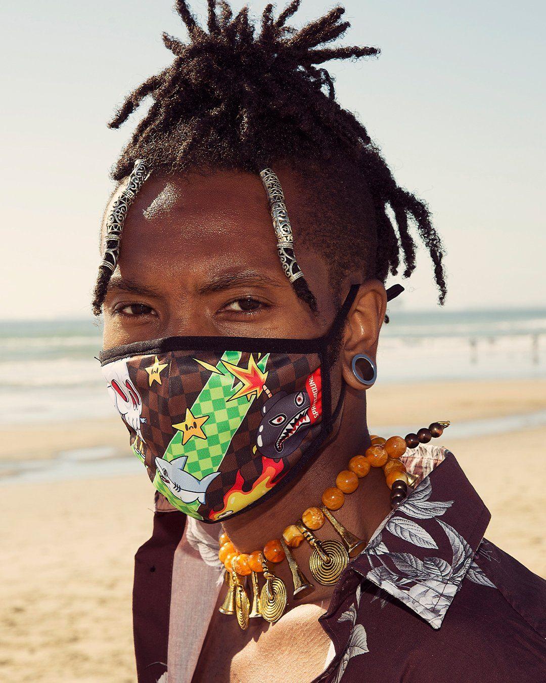 WTF THUNDER SHARK FACE MASK | Sprayground Great Value