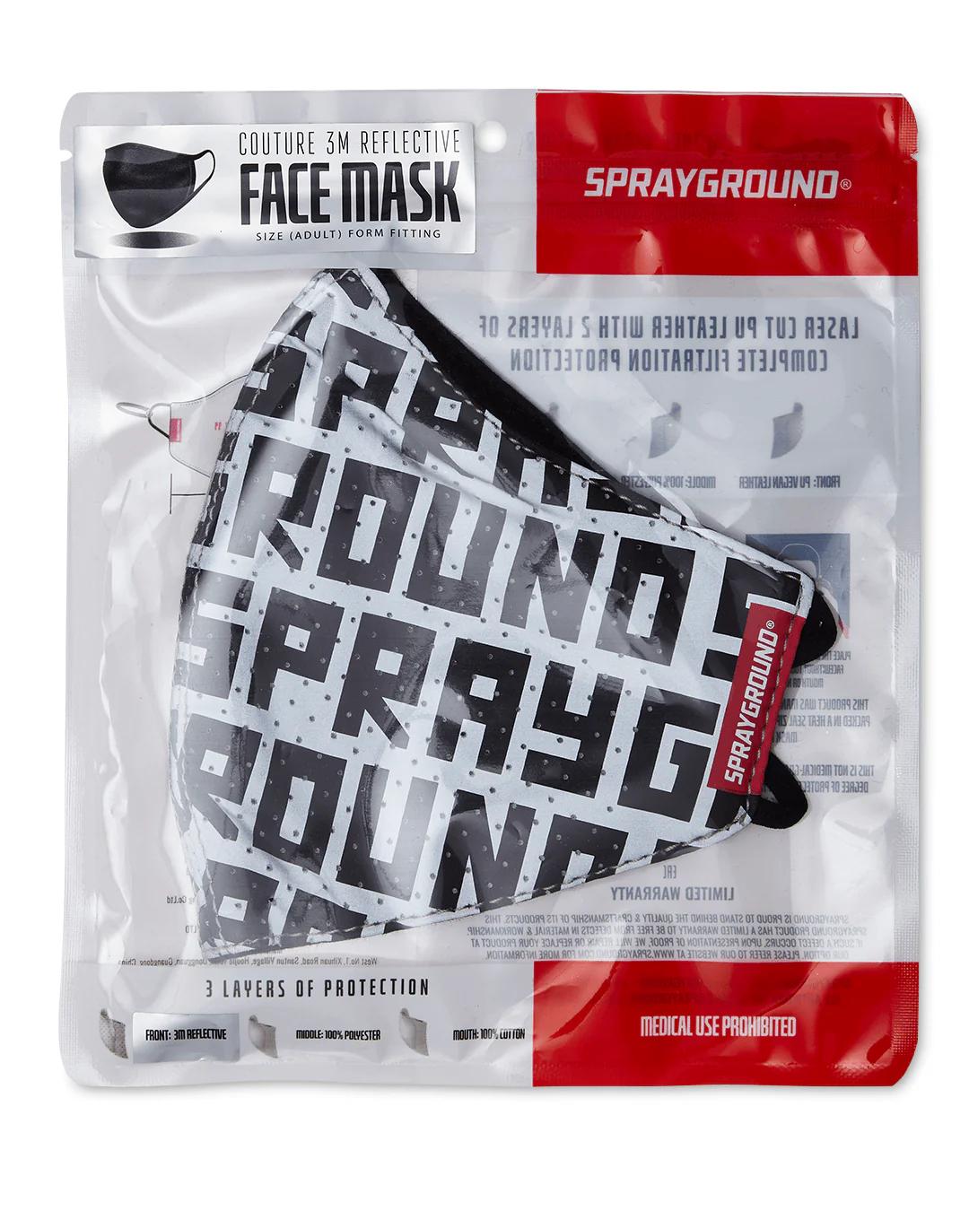 SPRAYGROUND INFINITI 3M REFLECTIVE FACE MASK | Sprayground Latest