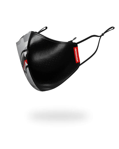 DAMAGE CONTROL STASH POCKET VEGAN LEATHER FACE MASK | Sprayground Featured