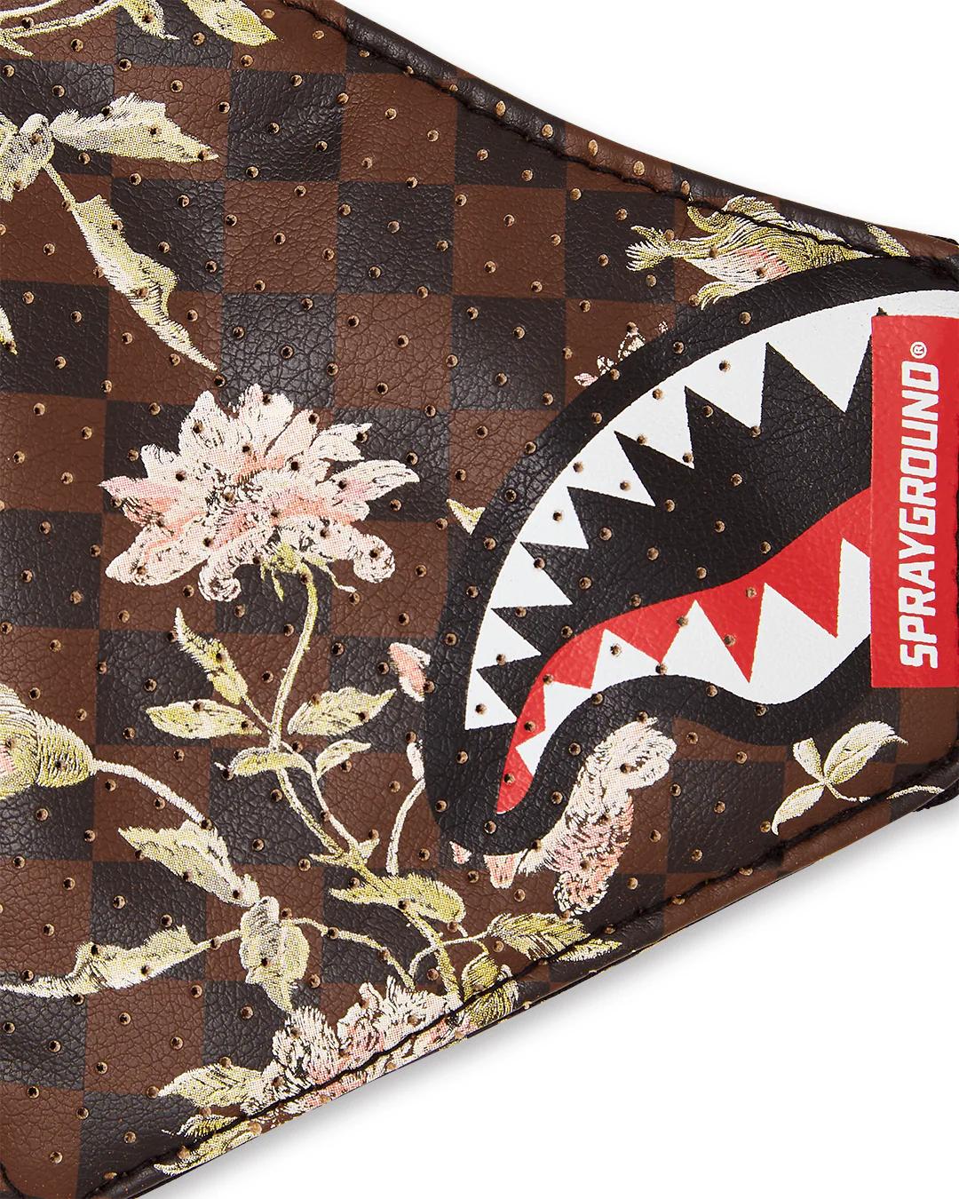 SHARKFLOWER VEGAN LEATHER FACE MASK | Sprayground Best Seller