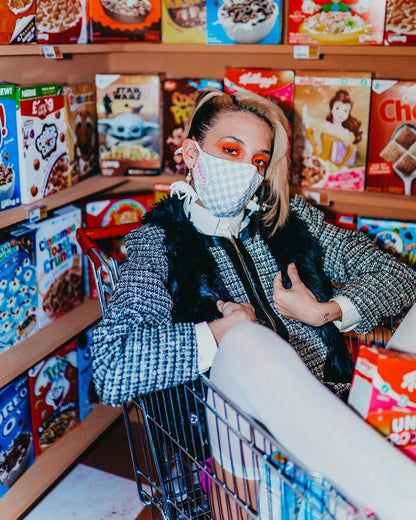 ROSE ALL DAY VEGAN LEATHER FACE MASK | Sprayground Recommended