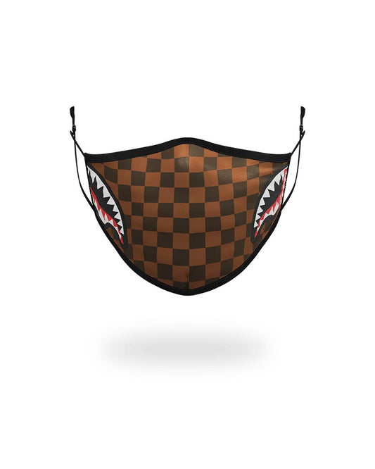 ADULT SHARKS IN PARIS (SIDE SHARK) FORM-FITTING FACE MASK | Sprayground Latest