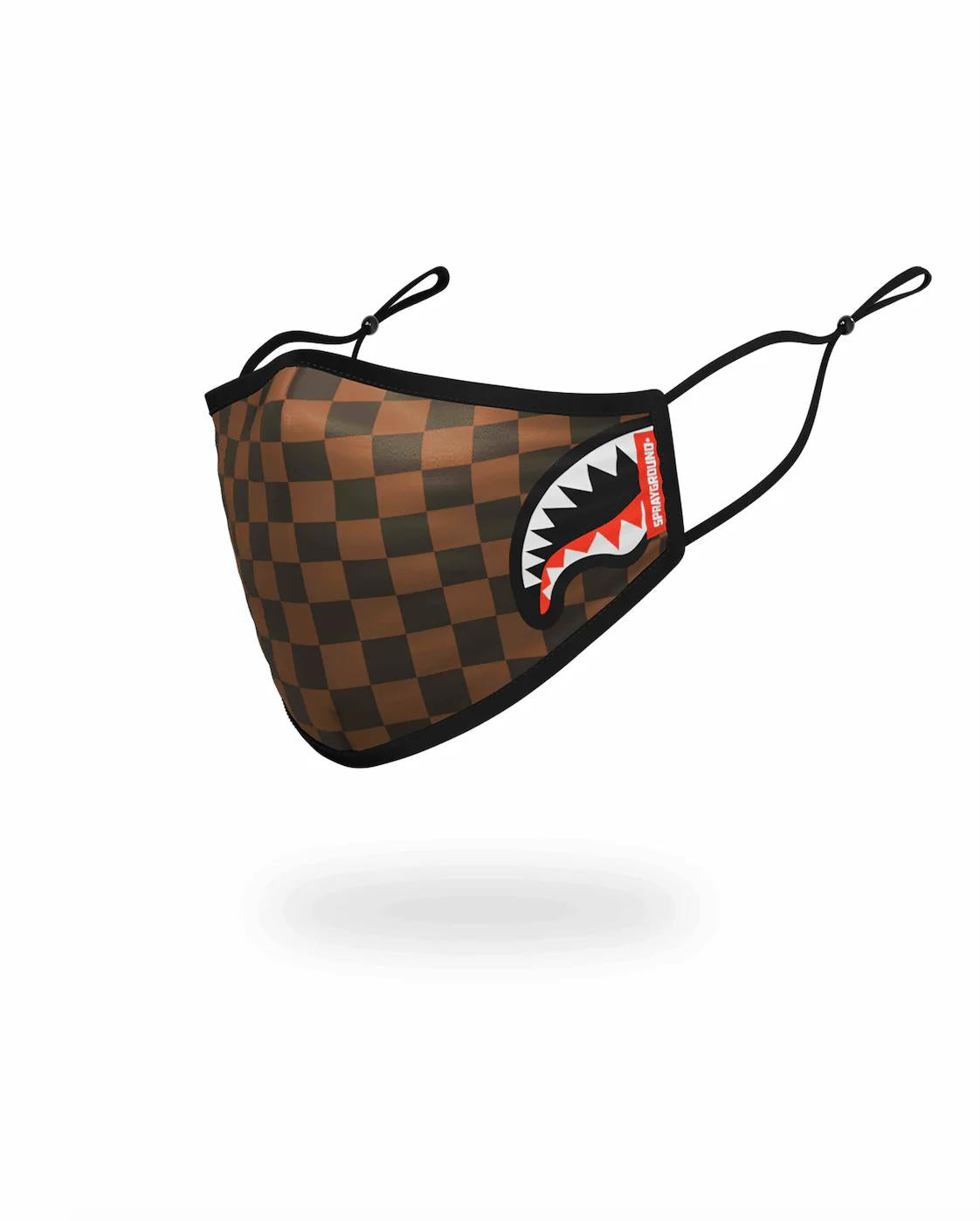 ADULT SHARKS IN PARIS (SIDE SHARK) FORM-FITTING FACE MASK | Sprayground Latest