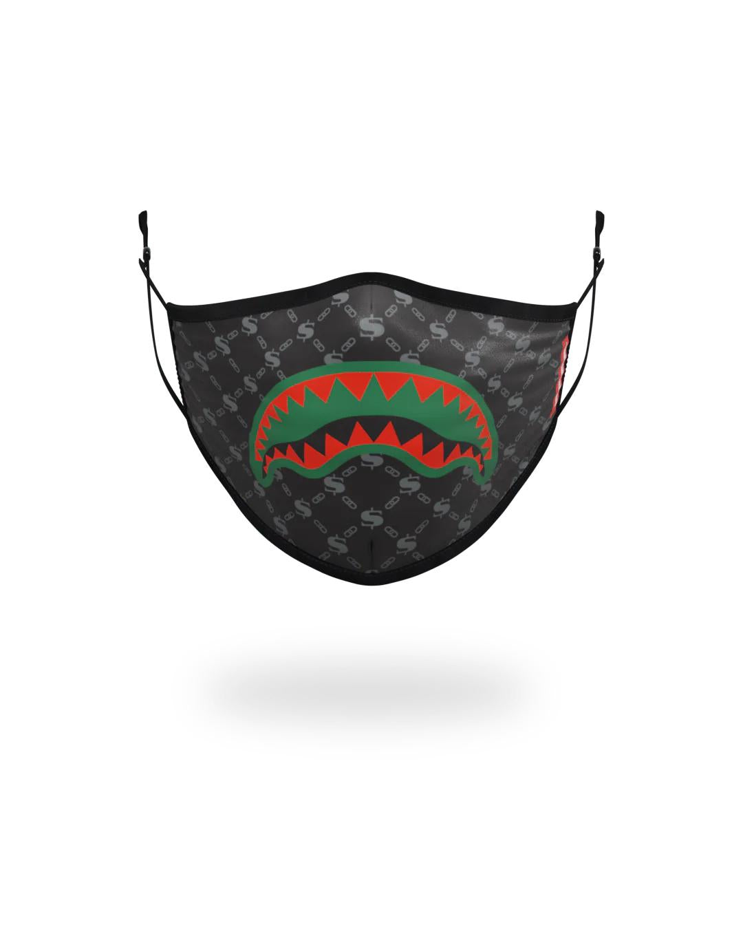 ADULT SPUCCI (BLACK) FORM-FITTING FACE MASK | Sprayground Premium