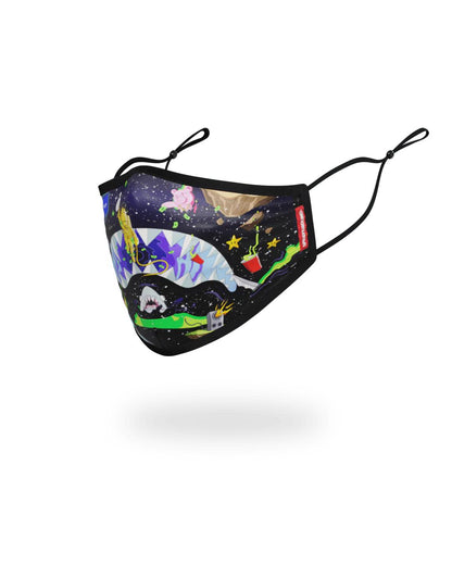 ADULT ASTRO PARTY FORM-FITTING FACE MASK | Sprayground Trending