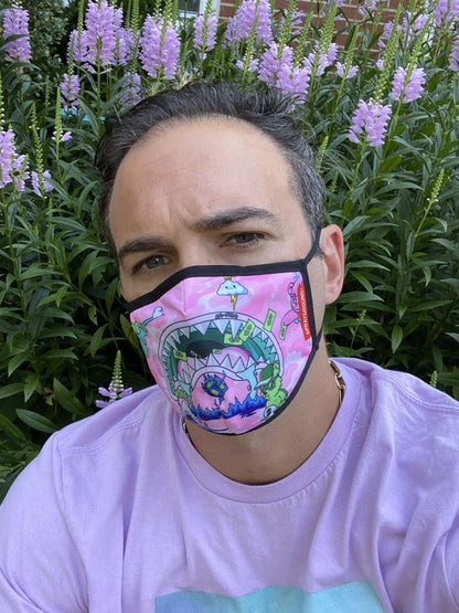 ADULT DBD LAND FORM-FITTING FACE MASK | Sprayground Best Seller