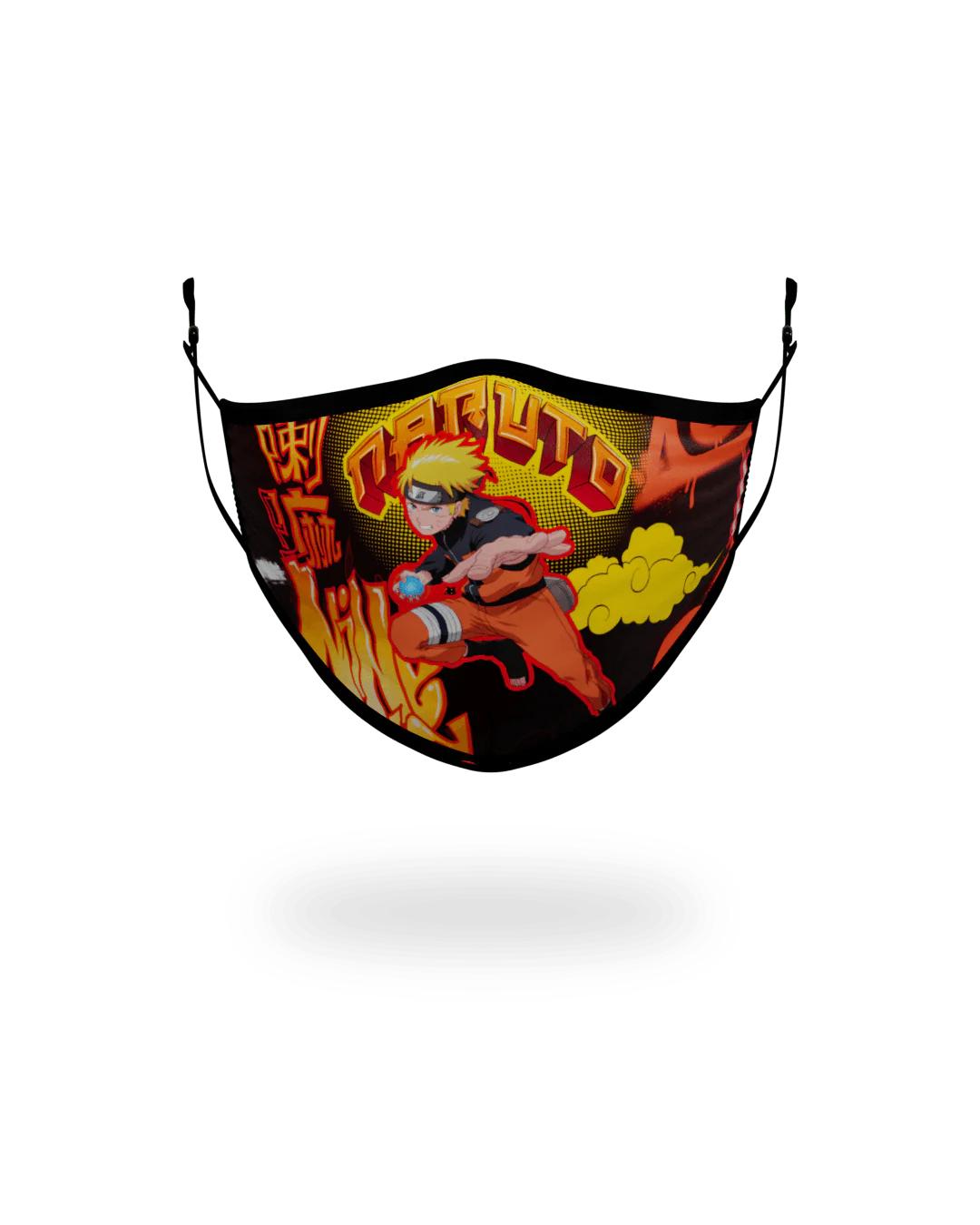 ADULT NARUTO ナルト FORM-FITTING FACE MASK | Sprayground Exclusive