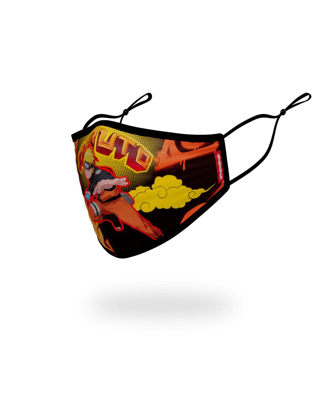 ADULT NARUTO ナルト FORM-FITTING FACE MASK | Sprayground Exclusive