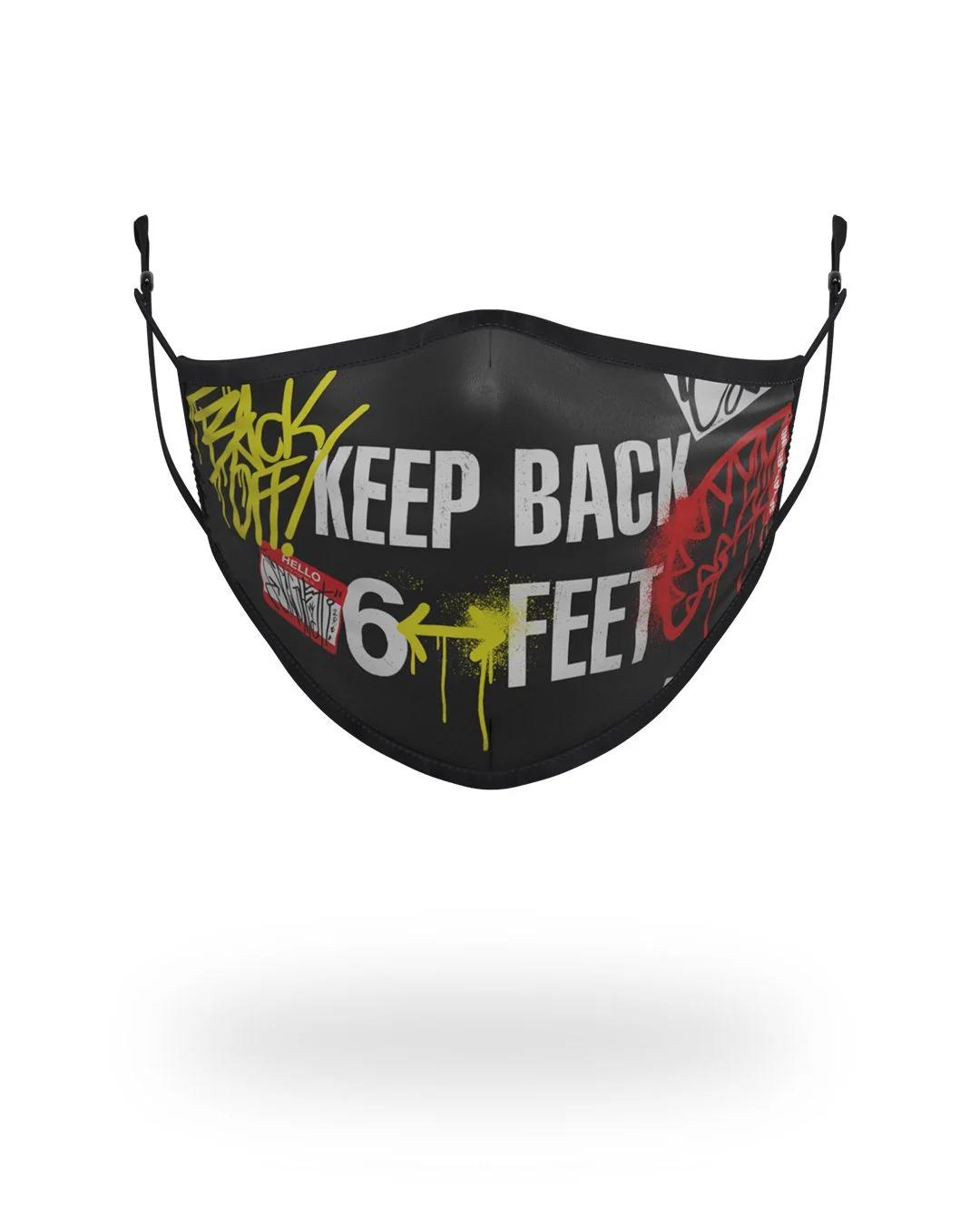 ADULT BACK IT UP FORM FITTING FACE MASK | Sprayground Value