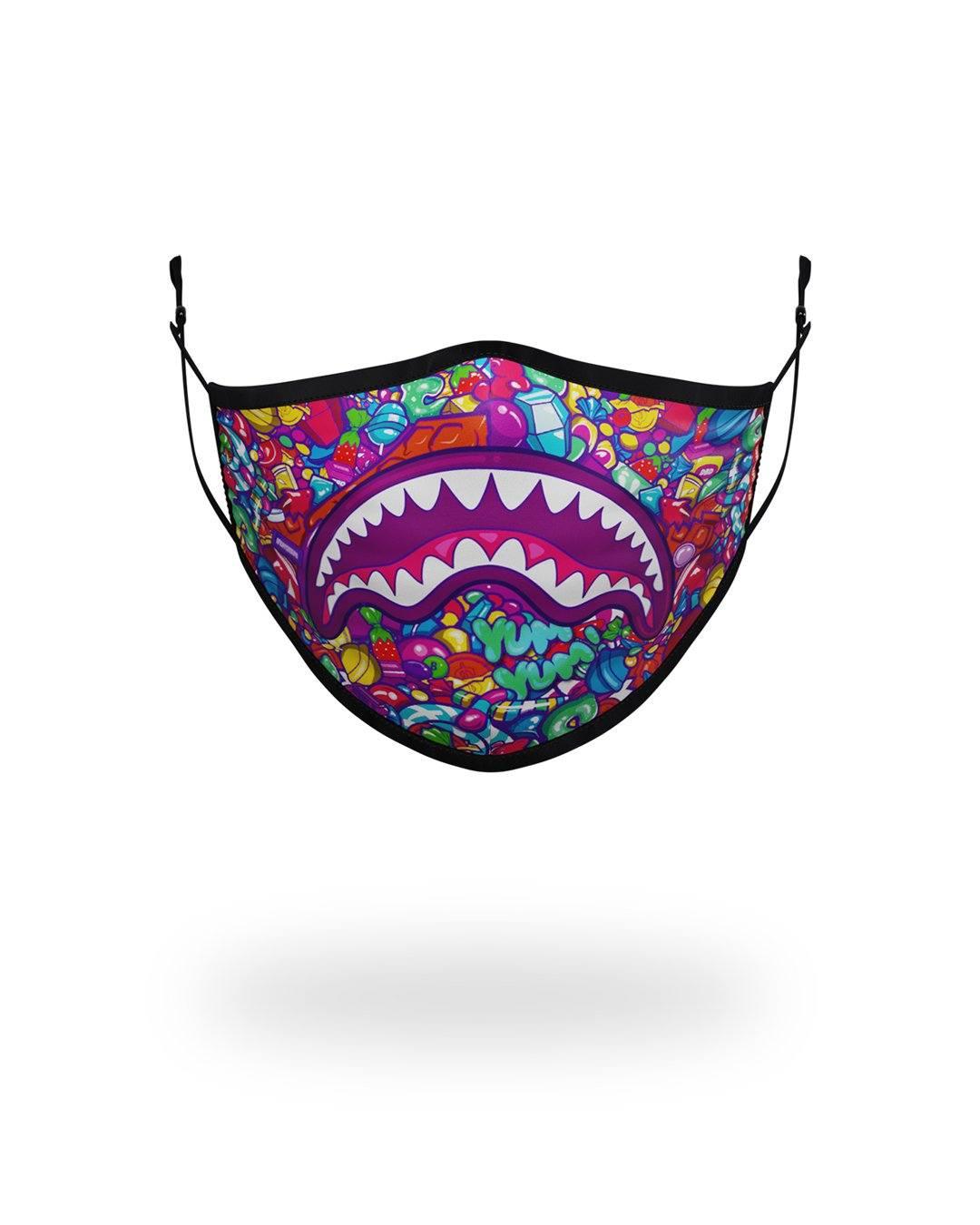 KIDS FORM FITTING MASK: CANDY SHARK | Sprayground Great Value
