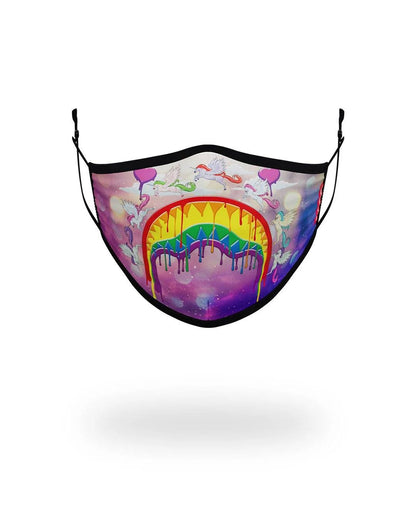 KIDS FORM FITTING MASK: MELT THE RAINBOW | Sprayground Quality