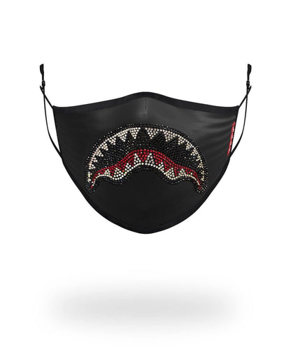 ADULT TRINITY SHARK FORM FITTING FACE MASK | Sprayground Premium