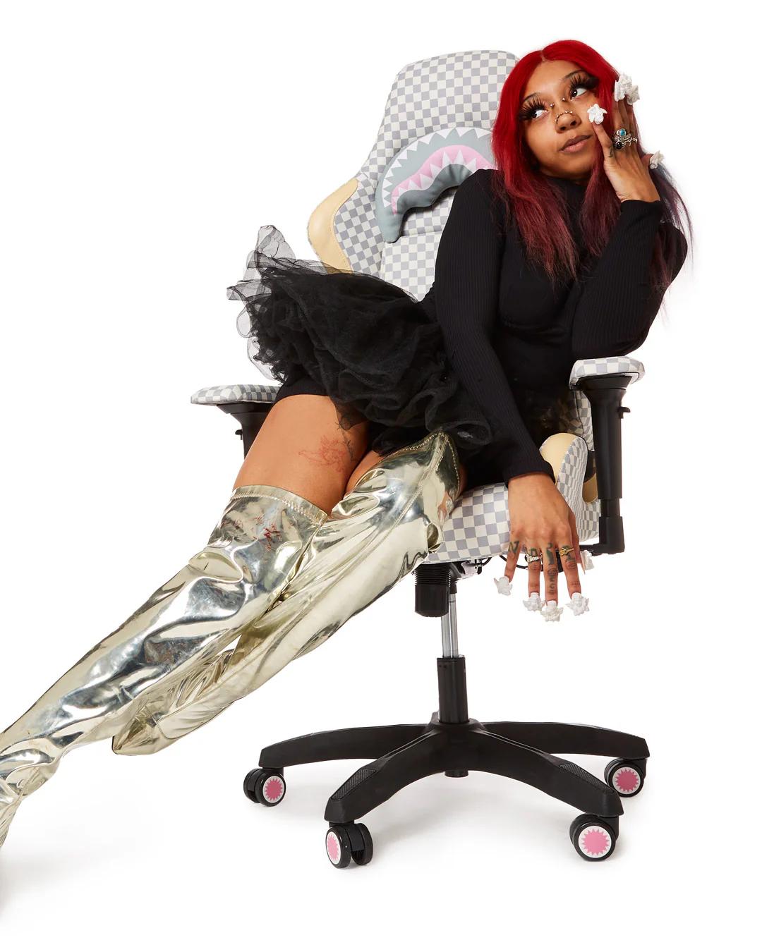 AIR TO THE THRONE JETSET GAMING CHAIR - SUPER RARE | Sprayground Great Value